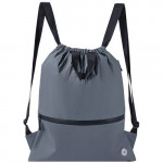 90 GOFUN Lightweight Urban Drawstring Backpack Gray